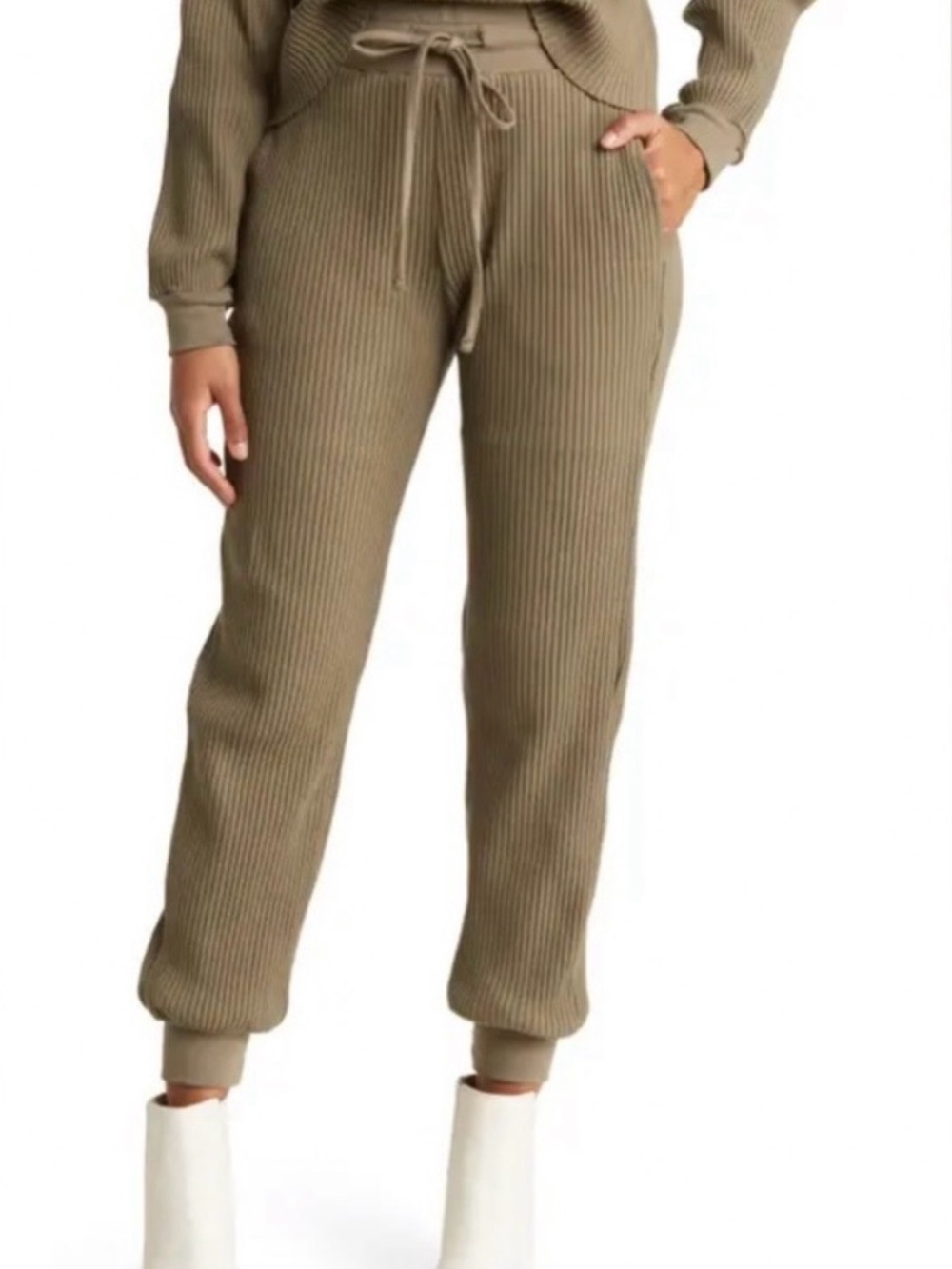 The Range Ribbed Utility Drawstring Joggers - Picture 2 of 8